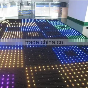 Decoration Stage With See-through Led Video Curtain Display thumbnail-2