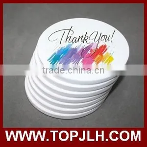 Hot Sale Plain White Sublimation Blank Coaster Round for Printing thumbnail-6