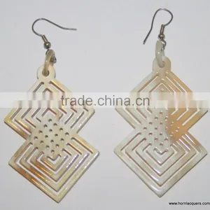 New Design!!! Water Buffalo Horn Earring/ Earring Jewelry/ Bulk Horn Fashion Earring thumbnail-2