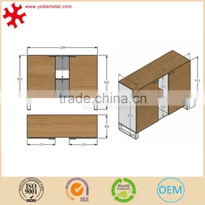 Console Filing Cabinet With Swing Door thumbnail-4