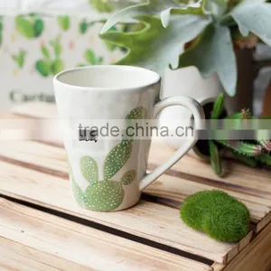 Green Cactus Coffee Mug thumbnail-4