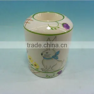 2012 Hot Sale Unique Easter Ceramic Candle Holder thumbnail-1