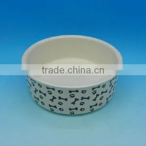 Bone Printing Dog Ceramic Bowl thumbnail-1