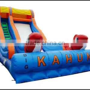 (HD-9406)Light Up Your Dream!Hot Sale Colorful Outdoor Kids Inflatable Slide thumbnail-1