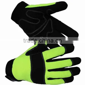 Hi-vis Goatskin Leather Hand Tools Glove thumbnail-2