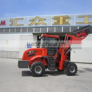 HZM 1.8ton Zl16F Hot Sale Mini Loader With CE thumbnail-1