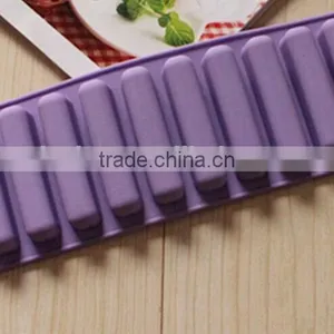 Safe Silicone Ice Cube Tray , Ice Cream Bar Molds thumbnail-5