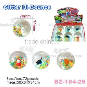 Sell 70MM Flashing Hi Bouncing Crystal Water Ball With Colorful Beads and Halloween Toy thumbnail-1