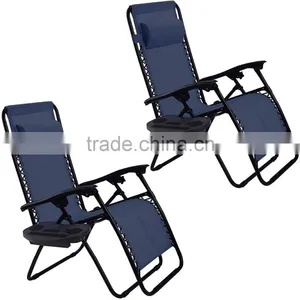 Classic Steel Tube Folding Adjustable Zero Gravity Chair thumbnail-1
