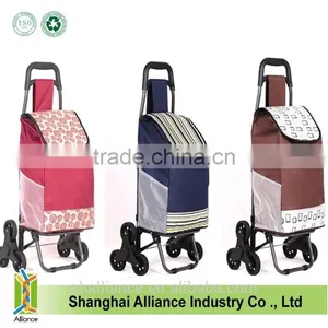 600D Polyester Shopping Trolley Bag,Easy Foldable Shopping Cart thumbnail-1