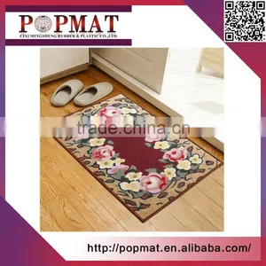 Recycled Rubber Custom Design Digital Printed Logo Rubber Floor Mat thumbnail-1