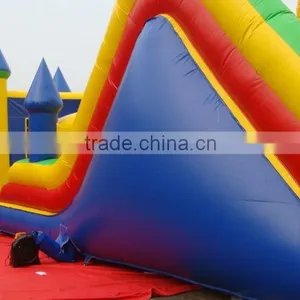 Colorful Inflatable Bouncer Castle With Slide/inflatable Pirate Bounce House for Kids thumbnail-5
