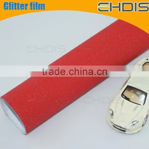 Roll Sticker Red Glitter Car Wrap Vinyl Film Full Car Body Sticker Pvc Material Auto Body Accessories Vinyl thumbnail-1