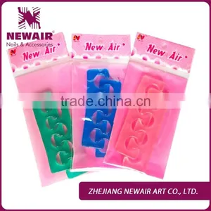 New Professional Nail & Feet Care Nail Tools Finger Bracket Silica Toe Separators thumbnail-1