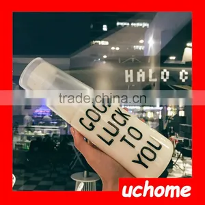 UCHOME Portable Cheap Plastic 620ml School Water Bottle BPA Free For Kids thumbnail-4