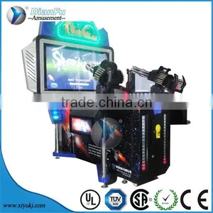 Wholesale Arcade Machine Kids Coin Operated Insect Disaster Shooting Simulator Game Machine thumbnail-1