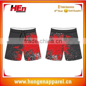 Hongen Apparel Wholesale Custom Printed Mens Board Shorts, Fashion Beach Shorts thumbnail-1
