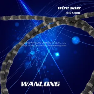 Diamond Cutting Wire for Wire Saw Cutting Stone Block - Marble&granite Squaring Diamond Tools Wire Saw thumbnail-1