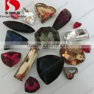Shining Colorful Crystal Glass Stones for Clothing thumbnail-1