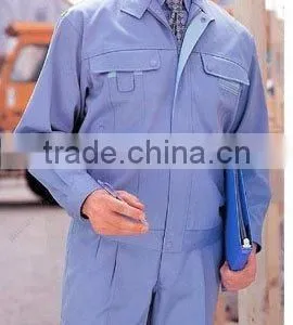 Summer Blue 100%Cotton Workwear Uniforms Industrial Uniforms thumbnail-1