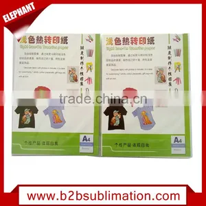 Dark and Light Inkjet T-shirt Thermal Printing Glossy Heat Transfer Paper thumbnail-4
