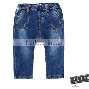 2016 New Fashion Jeans Pants Denim Jeans Pants Cotton Jeans for Men thumbnail-1