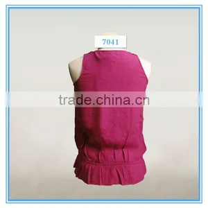 Fashion Crochet Camisole Ladies Sleeveless Embroidered Top Tencel Fabrics thumbnail-3