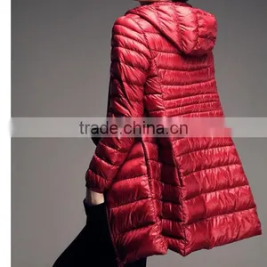 Hot China Wholesale Lady Long Jacket Women Down Jacket thumbnail-1