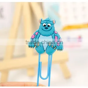 Planner Clip PVC Customizable Cartoon Shape Paper Clip Planner Accessories thumbnail-2