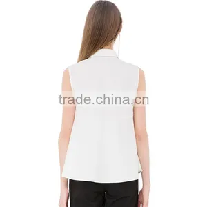 White Fancy Saree Embroidered Cotton Fashion Women Chiffon Elegant Ladies Blouse Design thumbnail-2