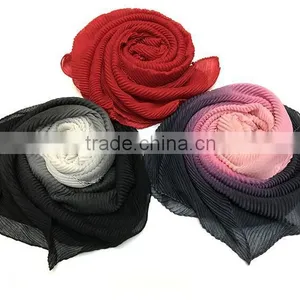 New Creative Fashion Color Gradual Change Scarf Women Spring Summer Scarves Shawl thumbnail-3