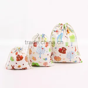 Chinese Supplier Eco Recycled Grocery Cotton Fabric Shopping Tote Bag thumbnail-2