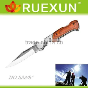 8" Stainless Steel Pocket Knife thumbnail-1