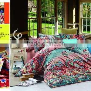 Microfiber Fleece Printed Bedding Set,Pigment Printed Bedding Set thumbnail-1