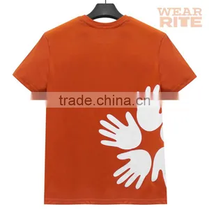 Screen Printing 100% Cotton Breathable Custom Printed t Shirt thumbnail-2