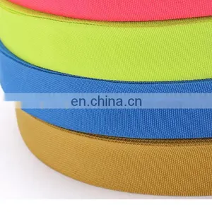 Factory Supply High Quality Multi Colored Polyester Webbing for Bags thumbnail-4