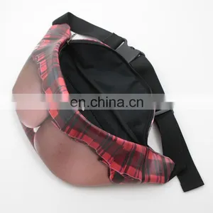 Factory Wholesale Fashion Hot Sale Pack Novelty Funny Hairy Beer Belly Waist Bumbag Dad Bag thumbnail-3