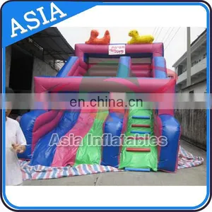 Commercial PVC Vinyl Double Lane Kids Giant Inflatable Slide for Sale thumbnail-5