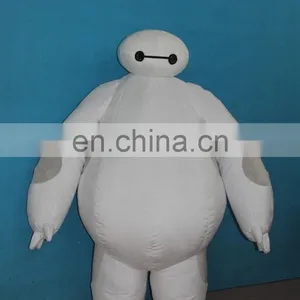 HI CE Hot Sale Inflatable Robot Baymax Mascot Costume thumbnail-1