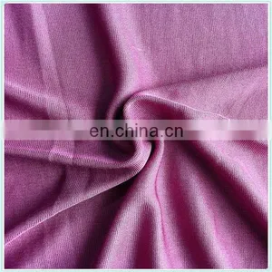 100%silk Fabric Jersey Plain Dyed Silk Knitted Fabric for Soft Fabric thumbnail-1