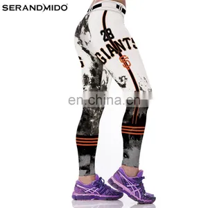 High Quality Custom Sport 92 Polyester 8 Spandex Leggings thumbnail-2