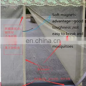 In the Middle Open Type of Magnetic Screen Window Netting for Preventing Bugs thumbnail-2