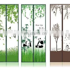 2017 Hot Selling Magnetic Hands Free Fly Mosquito Bug Insect Screen for Bedroom Decoration thumbnail-5