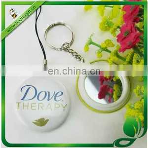 44mm Button Mirrors Keyring thumbnail-1