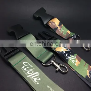 Card Holder Neck Strap Printing Luminated Tubular Lanyard thumbnail-3