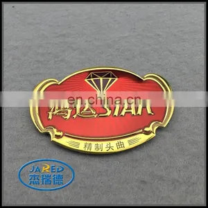 Handmade Metal Crafts Adhesive Aluminum Wine Label thumbnail-1