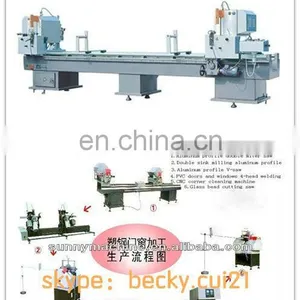 2 Head Cutting Saw for PVC and Aluminum Windows and Doors thumbnail-1