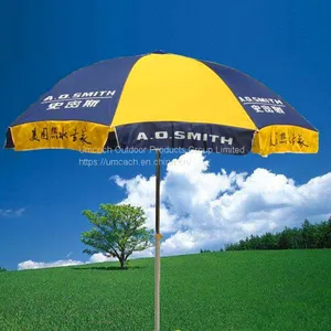 Outdoor Beach Custom Garden Folding Sun Advertising Umbrella thumbnail-1