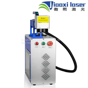 China Best Quality Portable 20w Fiber Laser Marking Machine for Metal thumbnail-1