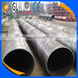 API 5L X52 SCH40 Spiral Rubber Coated Steel Pipe thumbnail-1